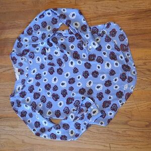 LOFT Floral Tunic top small